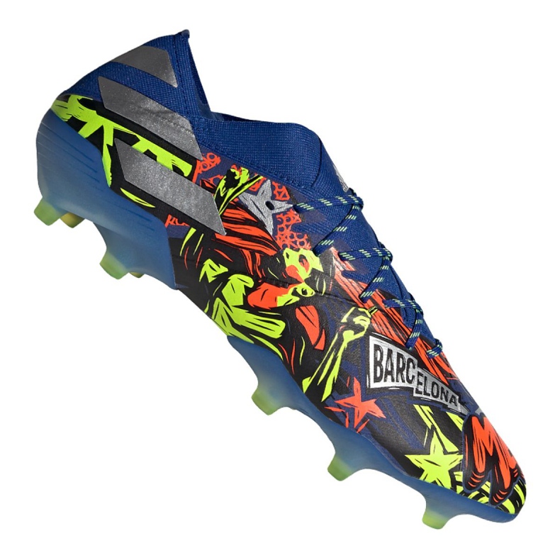Scarpe da calcio Adidas Nemeziz Messi 19.1 Fg M EH0557 multicolore multicolore