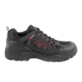 Scarpe da trekking sportive nere HL-1831B nero