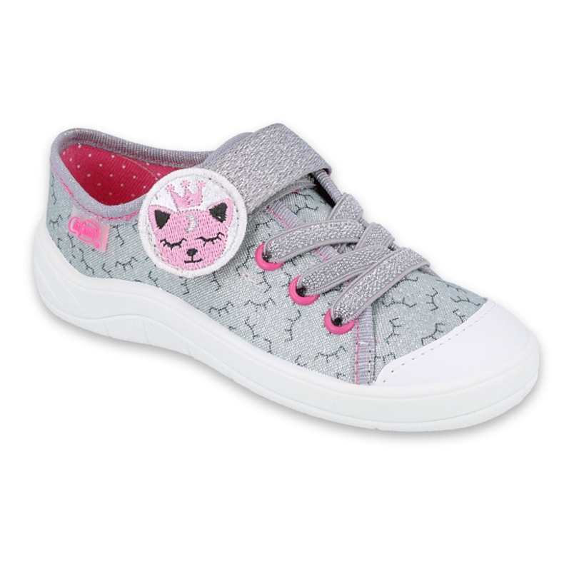 Scarpe per bambini Befado 251X156 rosa grigio
