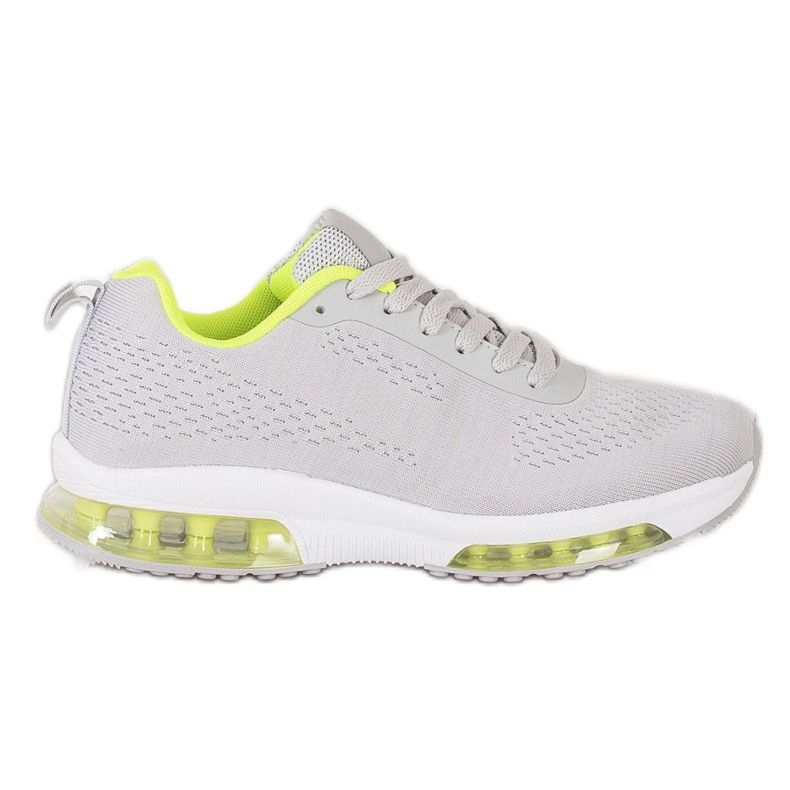 SHELOVET Sneakers Con Inserto Neon grigio