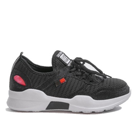 Scarpe sportive da donna nere SH801-D nero