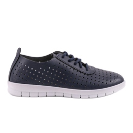 JH701-4 sneakers traforate blu navy