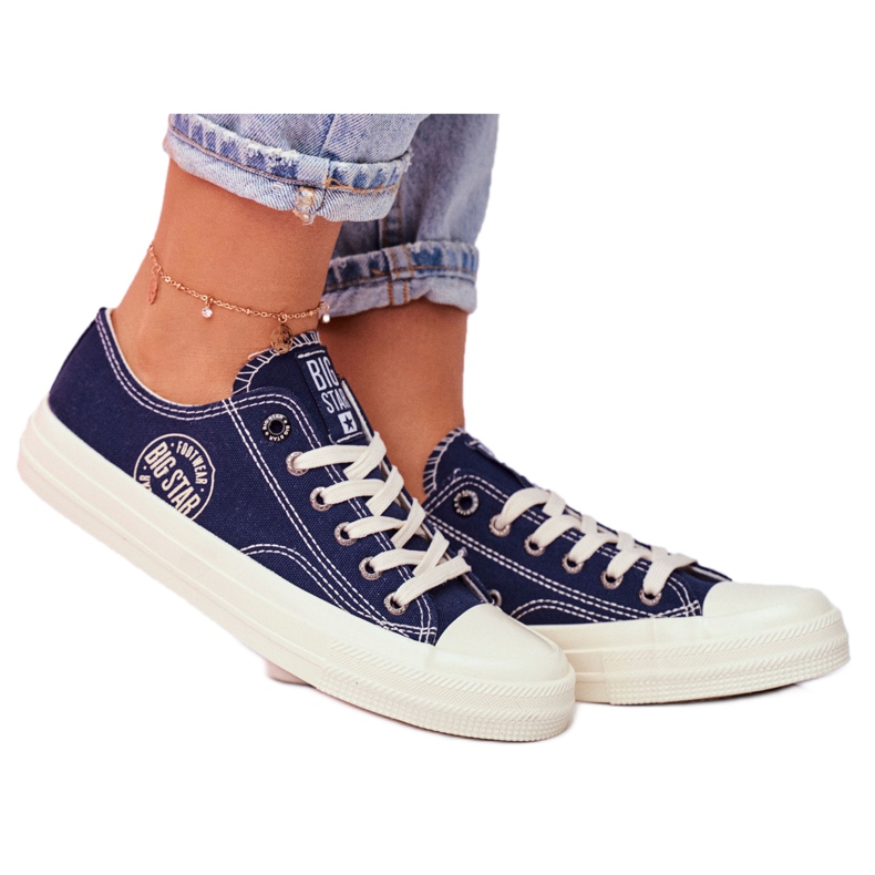 Sneakers da donna Big Star Navy Blue FF274125 blu navy multicolore