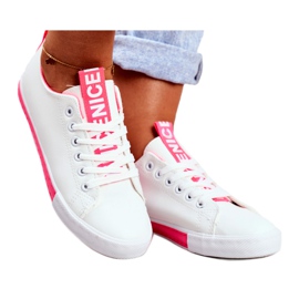 SEA Sneakers Classiche da Donna Fucsia Ville bianco rosa