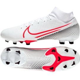 Scarpa da calcio Nike Mercurial Superfly 7 Academy FG / MG M AT7946-160 bianca