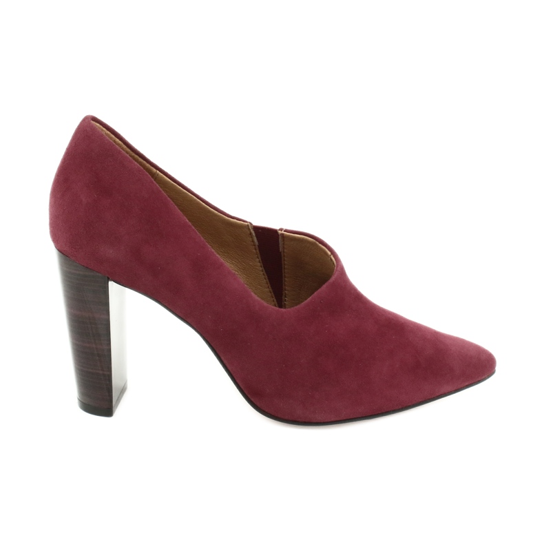 Caprice Borgogna femminile Scarpe da donna/vino sede 24402 rosso