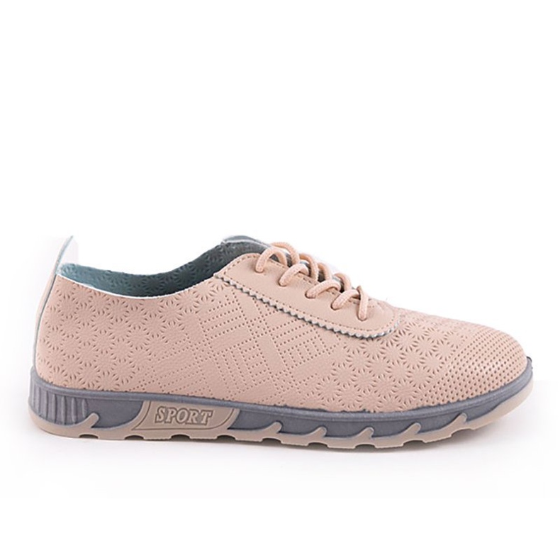 JH8685-2 sneakers beige marrone