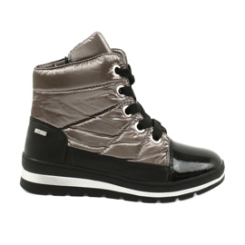 Doposci marroni, membrana Caprice 26212 marrone nero