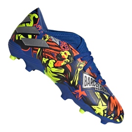 Scarpe da calcio Adidas Nemeziz Messi 19.3 Fg Jr EH0599 multicolore multicolore