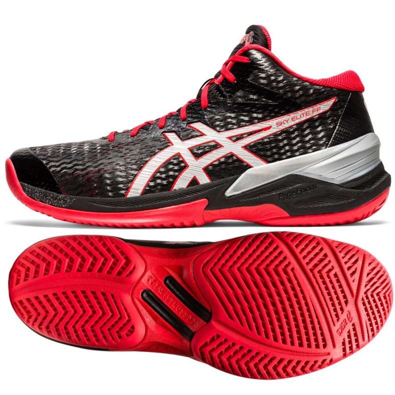 Scarpe da pallavolo Asics Sky Elite Ff Mt M 1051A032-003 multicolore nero