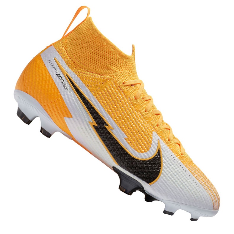 Nike Superfly 7 Elite Fg Jr AT8034-801 scarpe da calcio multicolore giallo