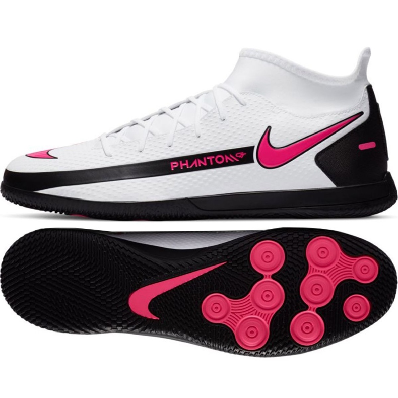 Nike Phantom Gt Club Df Ic M CW6671-160 scarpe da calcio multicolore bianca
