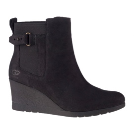 Stivali Ugg W Indra W 1017423-BLK nero grigio