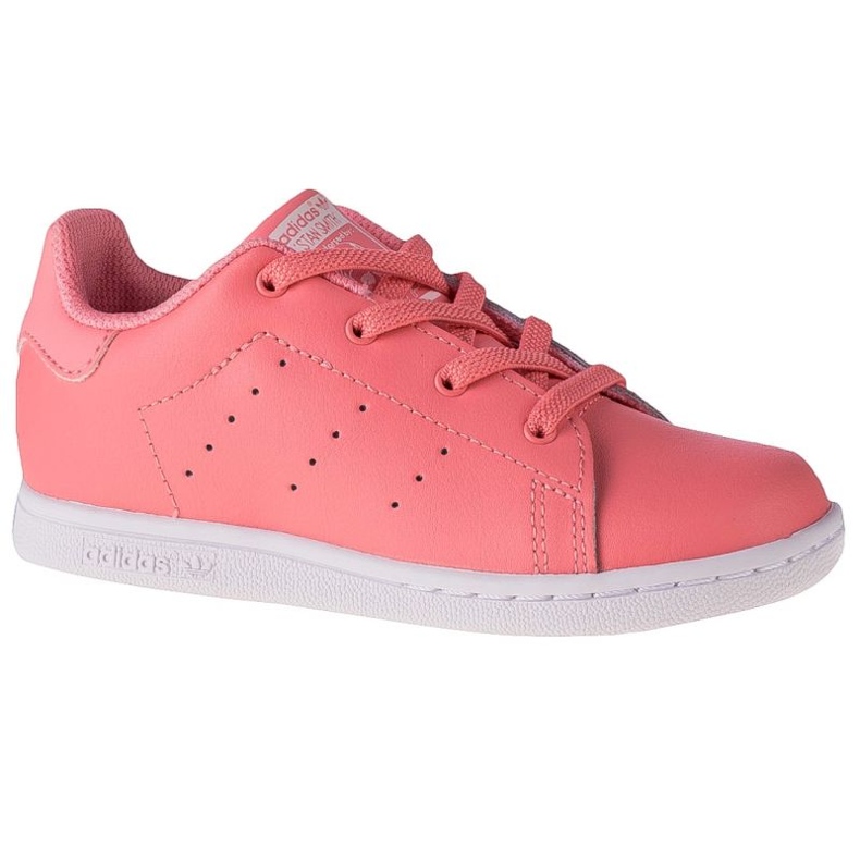 Adidas Stan Smith El K EF4928 scarpe rosa grigio