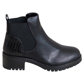 J. Star Stivali slip-on su un palo nero