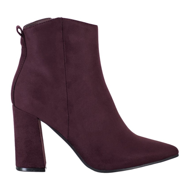 Evento stivali in spitz viola