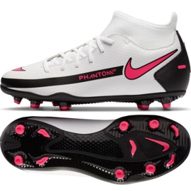 Scarpe da calcio Nike Jr Phantom Gt Club Df FG / MG Jr CW6727-160 multicolore bianco