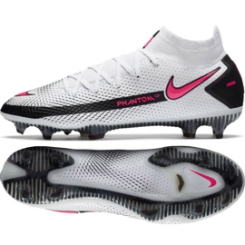 Scarpe da calcio Nike Phantom Gt Elite Df Fg M CW6589-160 multicolore bianco