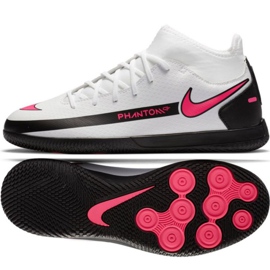 Nike Phantom Gt Club Df Ic Jr CW6728-160 scarpe da calcio multicolore bianco
