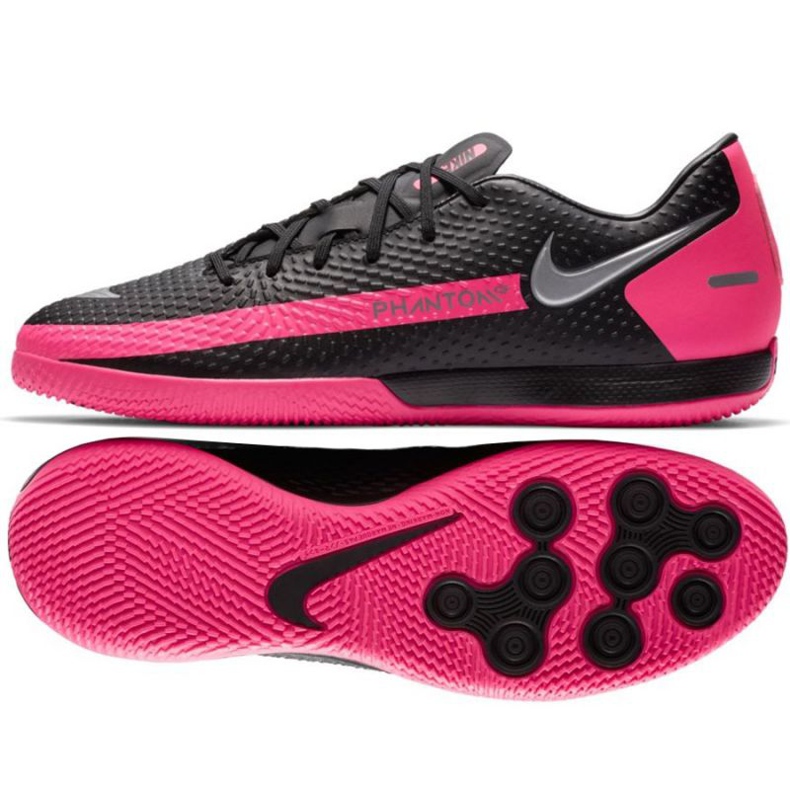 Nike Phantom Gt Academy Ic M CK8467-006 scarpe da calcio multicolore nero