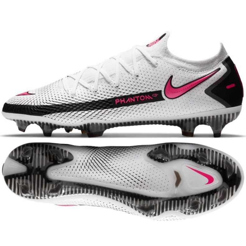 Nike Phantom Gt Elite Fg M CK8439-160 scarpe da calcio multicolore bianca