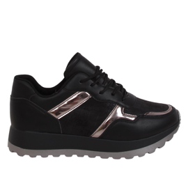 Scarpe sportive da donna nere 2019-447 nere nero