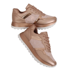 Scarpe sportive da donna Champagne 2019-447 Champagne rosa