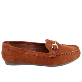 Mocassini da donna cammello CH-1M16 Camel marrone