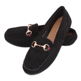 Mocassini da donna neri CH-1M16 Black nero