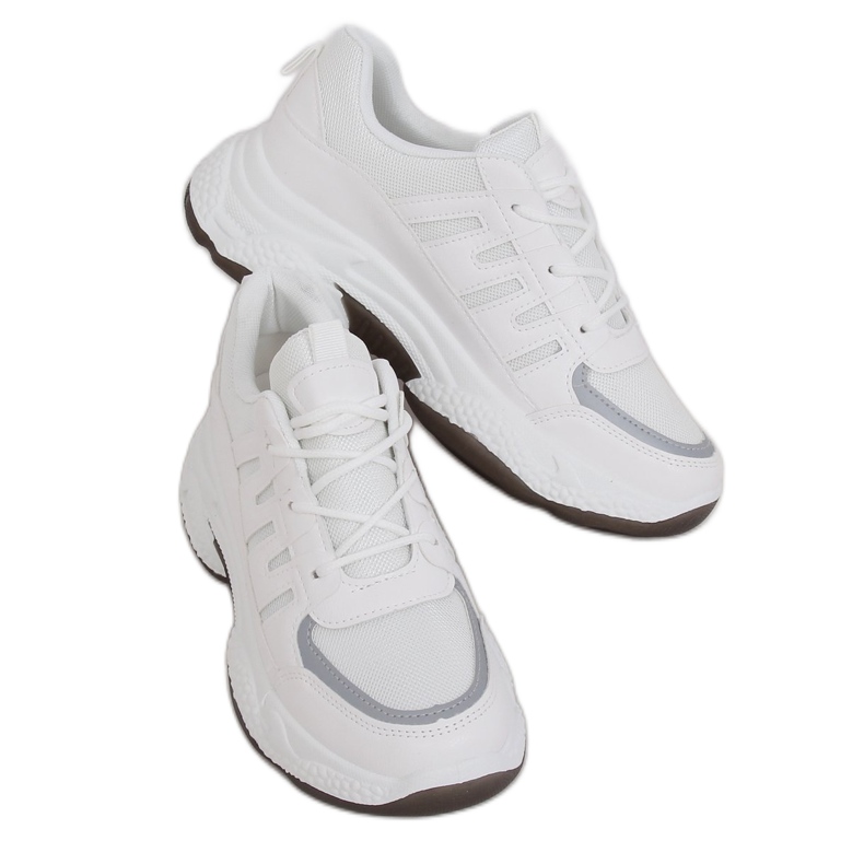 Scarpe sportive da donna bianche BH-001 White bianca