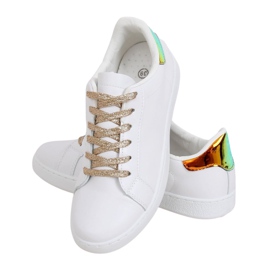 Sneakers da donna bianche 5G-2 Gold bianca