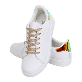 Sneakers da donna bianche 5G-2 Gold bianco