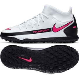 Scarpa da calcio Nike Phantom Gt Club Df Tf Jr CW6729-160 multicolore bianca