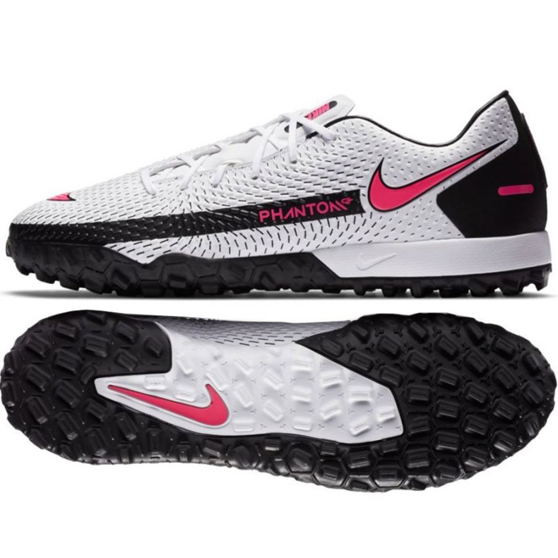 Scarpa da calcio Nike Phantom Gt Academy Tf M CK8470-160 multicolore bianca