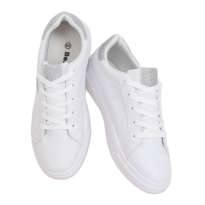 Sneakers da donna bianche C941 Silver bianca d'argento