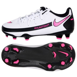 Scarpe da calcio Nike Phantom Gt Club FG / MG Jr DC9466-160 bianco multicolore