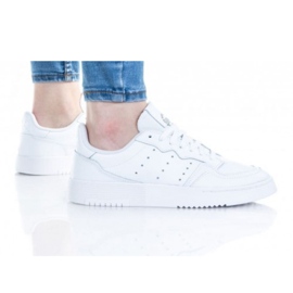 Scarpe Adidas Supercourt Jr EE7726 bianco giallo