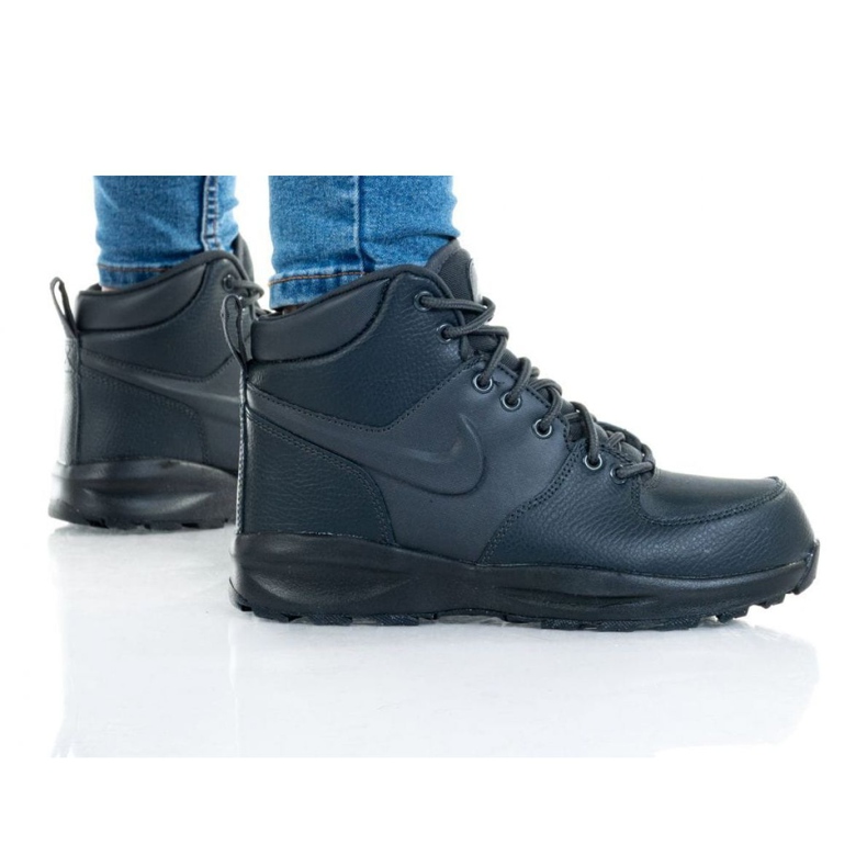Nike Manoa Ltr (GS) Jr BQ5372-002 scarpe nero