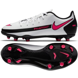 Scarpe da calcio Nike Phantom Gt Club FG / MG Jr CK8479-160 multicolore bianco