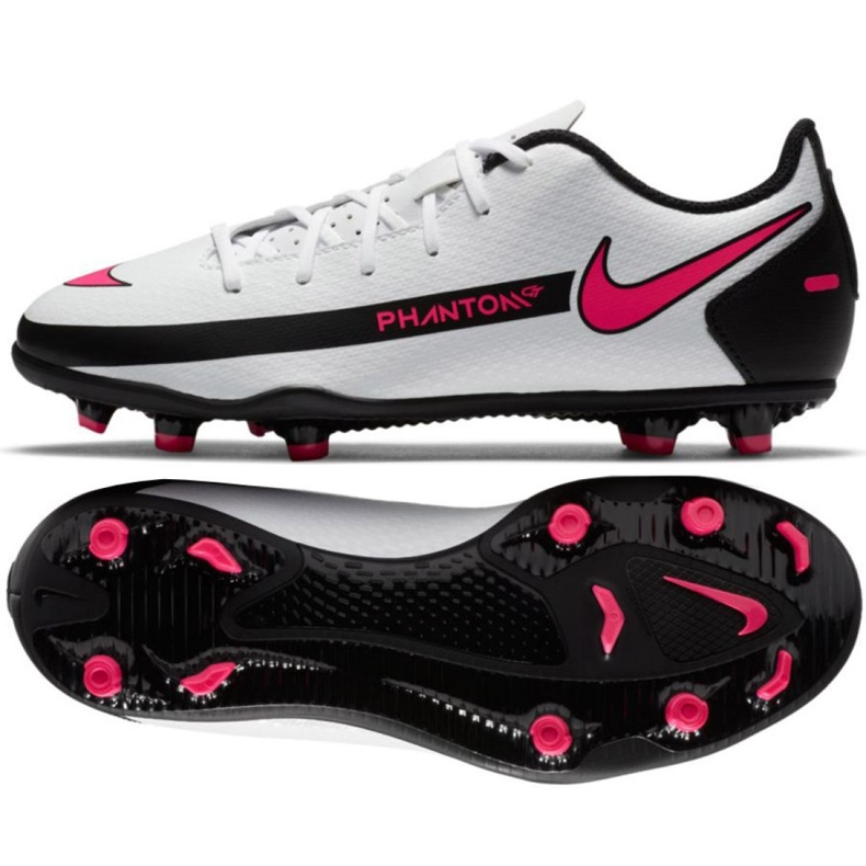 Scarpe da calcio Nike Phantom Gt Club FG / MG Jr CK8479-160 multicolore bianca