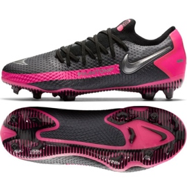 Scarpe da calcio Nike Phantom Gt Fg Jr CK8473-006 nero nero