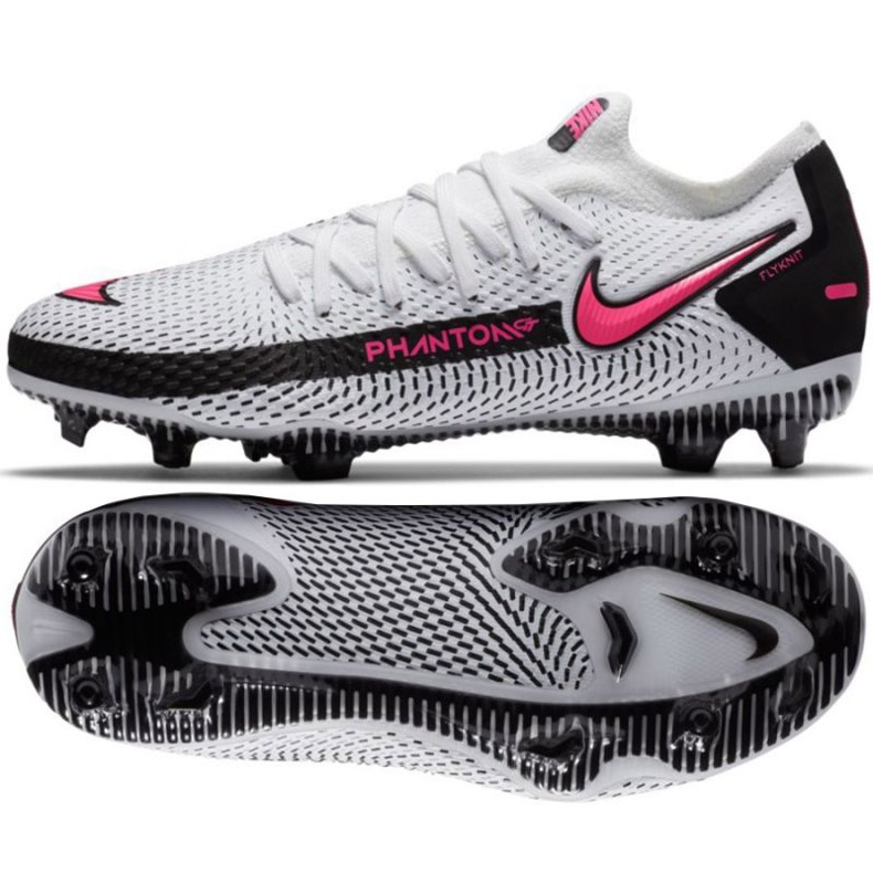 Nike Phantom Gt Elite Fg Jr CK8473-160 scarpe da calcio multicolore bianca