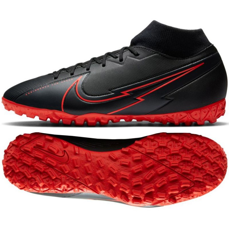 Scarpa da calcio Nike Mercurial Superfly 7 Academy Tf M AT7978-060 multicolore nero