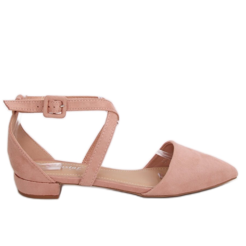 Ballerine ritagliate rosa LL-213P Pink II Quality