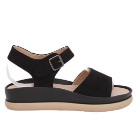 Sandali neri da donna YJ860 Nero Ii Genere