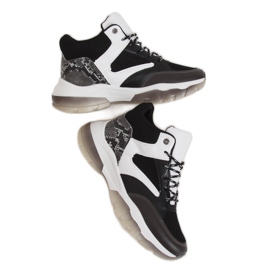 Nero 2000-C06 Sneakers alte nere