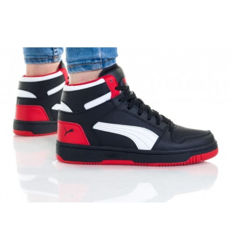 Puma Rebound Layup Sl Jr 370486 08 nero