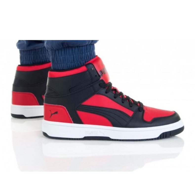 Puma Redound Layup Sl M 369573 12 nero rosso