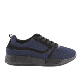 Scarpe sportive leggere blu navy PH-11 nero