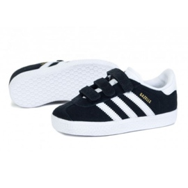Adidas Gazelle Cf I CQ3139 scarpe nero rosa